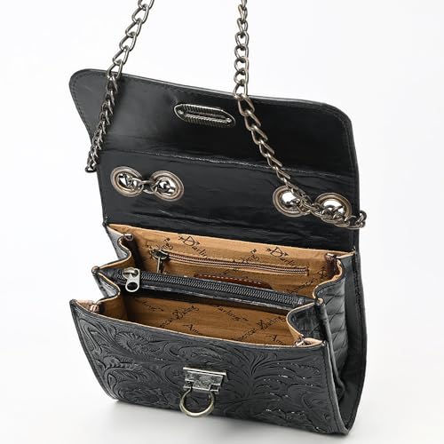 American Darling Small Crossbody Hand Tooled Genuine Leather Women Bag Western Handbag Purse | for Cute 7
