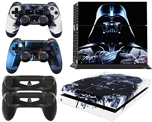 giZmoZ n gadgetZ PS4 Console DV from Starwars Skin Decal Vinal Sticker + 2 Controller Skins Set