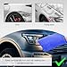 SHMZK Clay Mitt, Scratch-Free Microfiber Clay Bar Alternative Mitt Car Detailing Glove, Car Cleaning & Polishing Tool Clay Eraser Mitt for Paint Glass Wheels, Car Accessories (Blue)