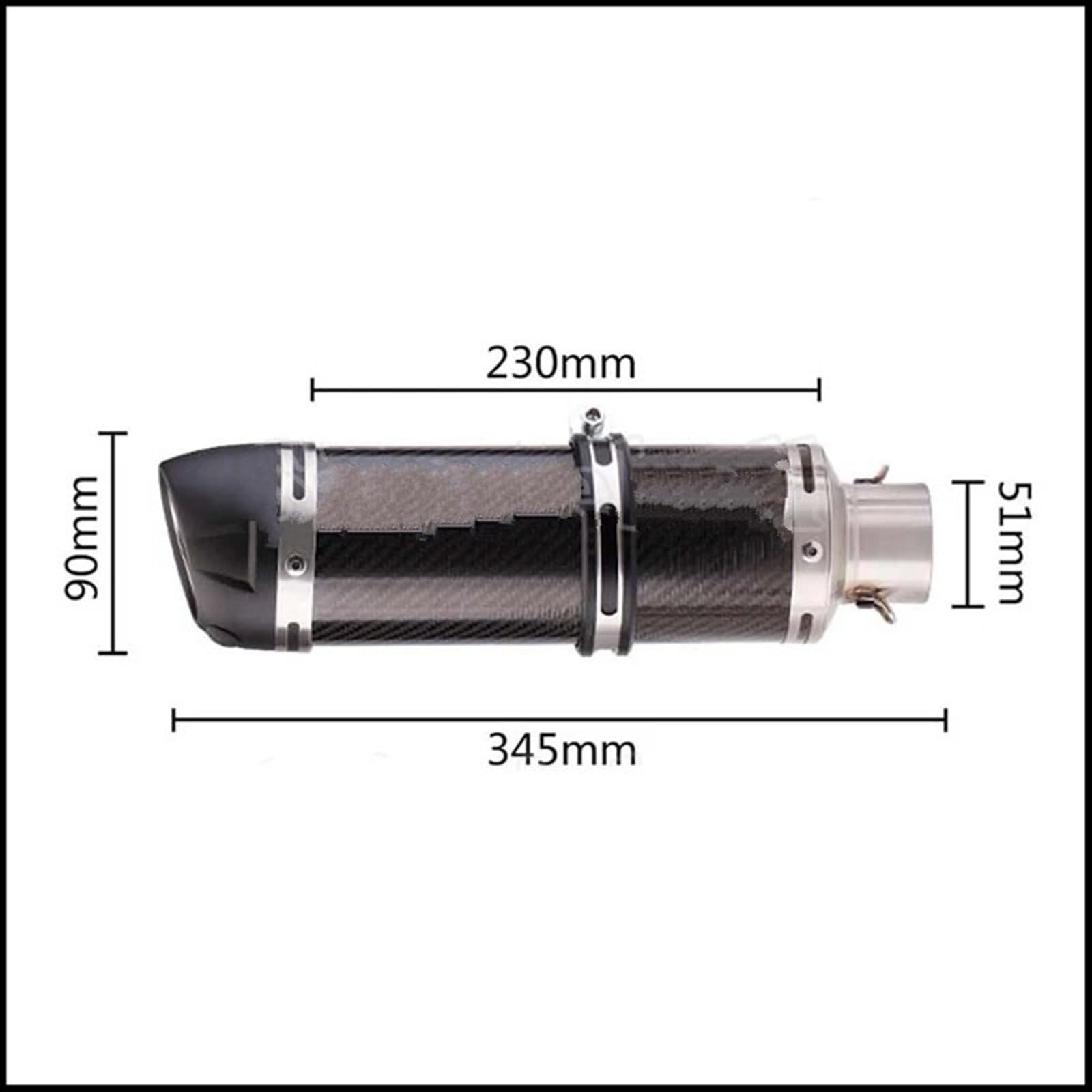 Amazon | バイクサイレンサー モトサイレンサー FZ6N R1 R3 GSXR1000