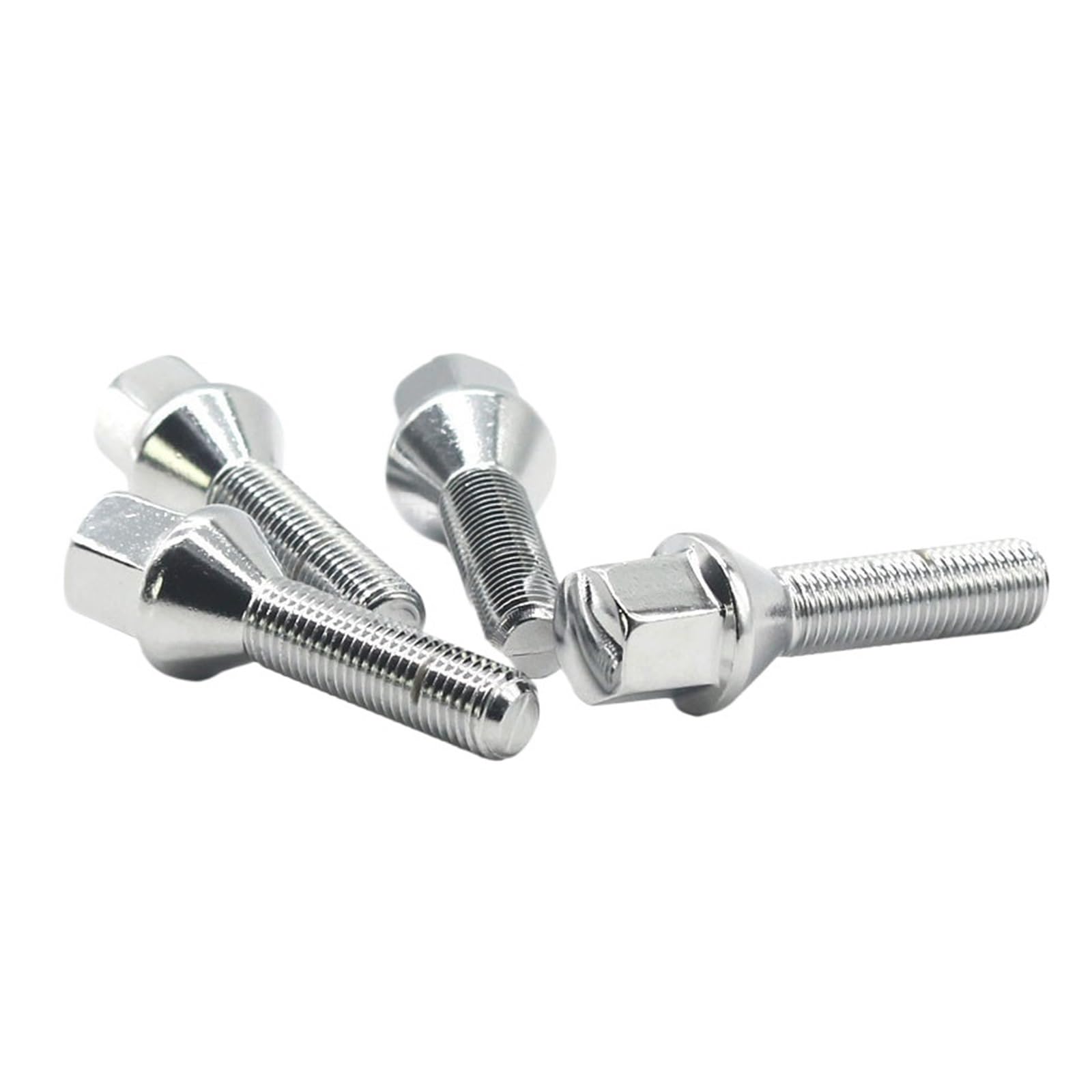 Śruby do kół stalowych M12x1,5 14x1,5 o różnych długościach 10 szt.(10pcs conical 27mm,M14x1.5)