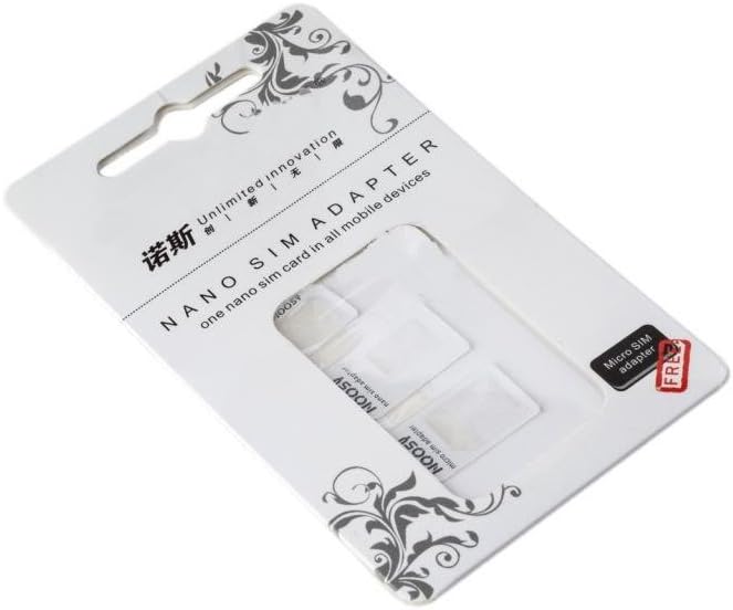 KPI 3 In 1 Convenient Sim Adapter nano SIM Adapter For iPhone 5 / Samsung Galaxy S4