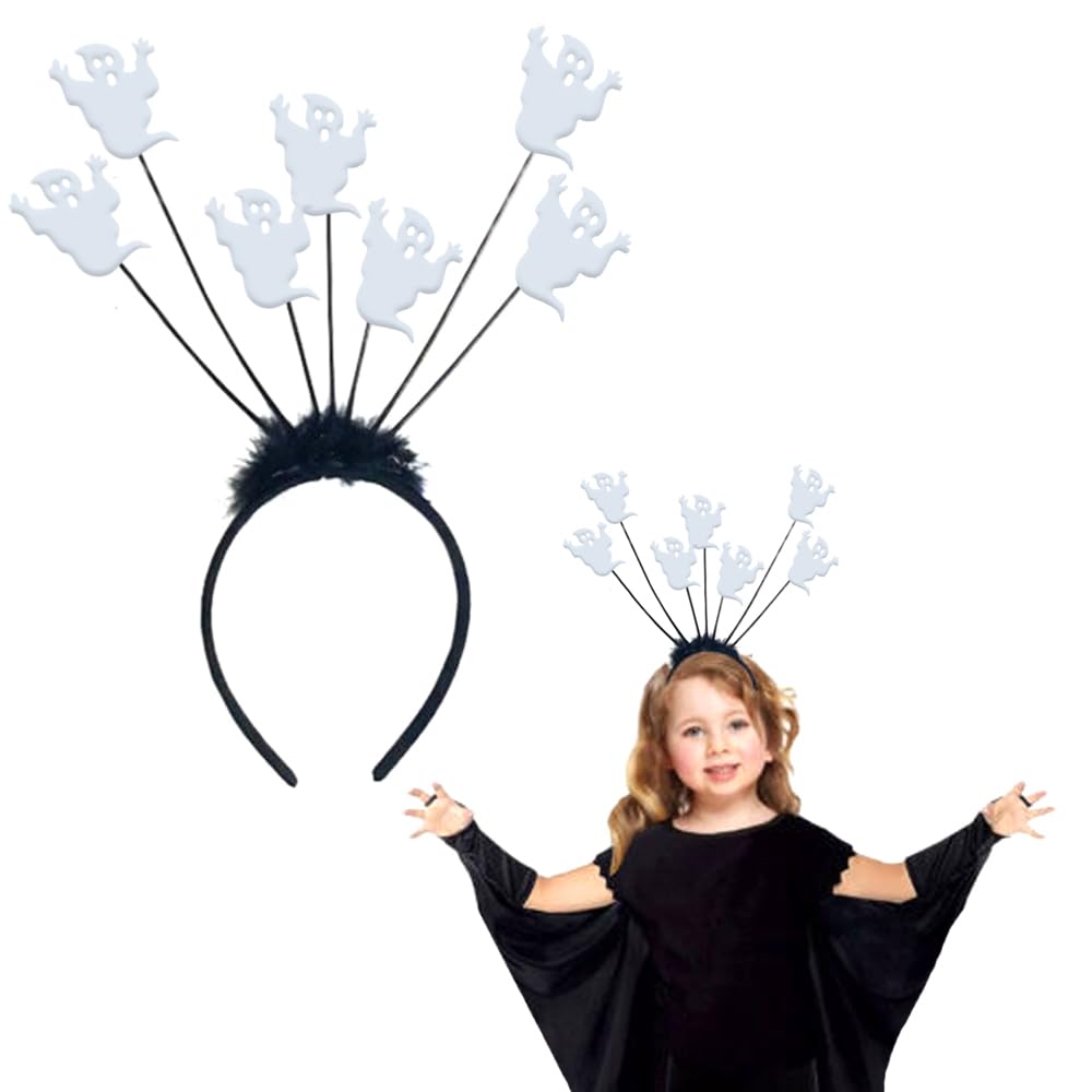 Party Propz Sequin Headband For Halloween -1pc Ghost Hand Hair Hoop | Halloween Props for Kids | Ghost Theme Halloween Hairband | Halloween Head Gear | Malficent Horns Headband | Hallowen Accessories (B0CK5MHSSL) Amazon Price History, Amazon Price Tracker