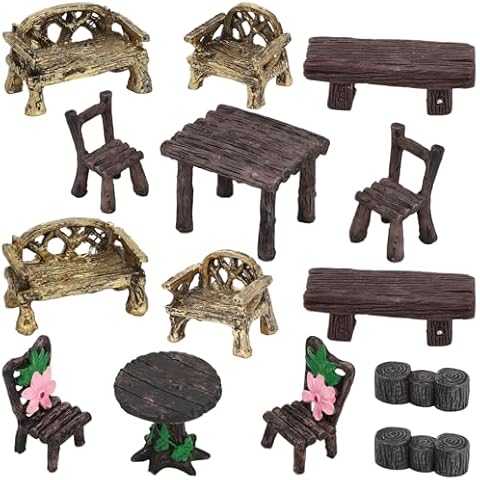 ONEST 14-Piece Miniature Garden Set Cover