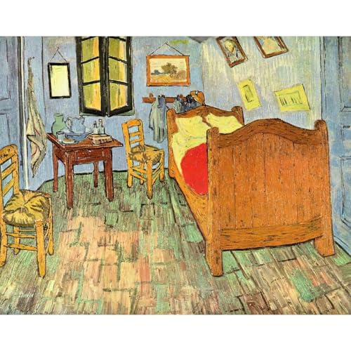 Tableau Chambre de Van Gogh ARTICULOZY idéal pour décorer votre salon 76x101 cm