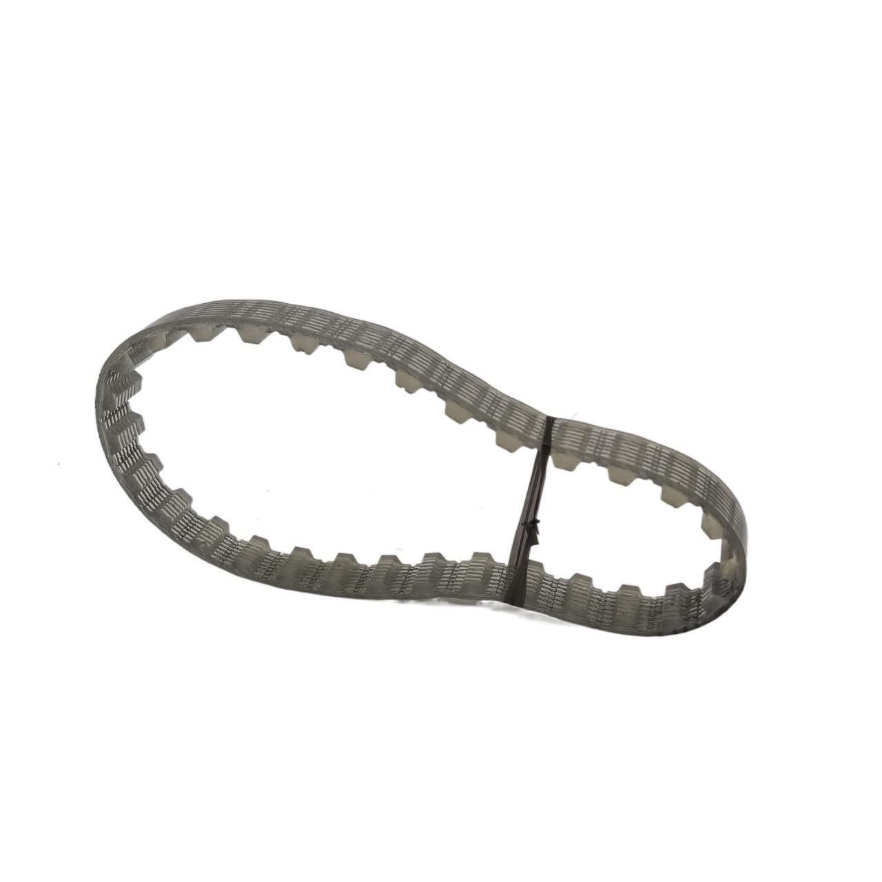 AT3 417 Polyurethane PU Steel Wire Timing Belt Length 417mm Width 12mm 10mm 15mm (Size : Width 10mm)