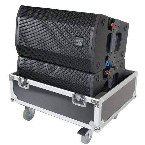 ProX XS-SP282620LAW Universal ATA Dual Speaker Flight Case fits 28x26x20 in. 2x RCF HDL28, DAS VANTEC 20A