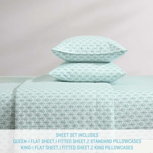 Image of Tommy Bahama - King Sheet Set with Fitted Sheet & Pillowcases
