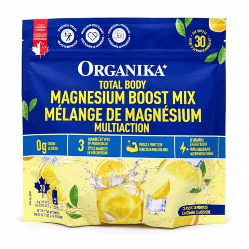 Organika Magnésium Total Boost Limonade 150 g 30 Sachets