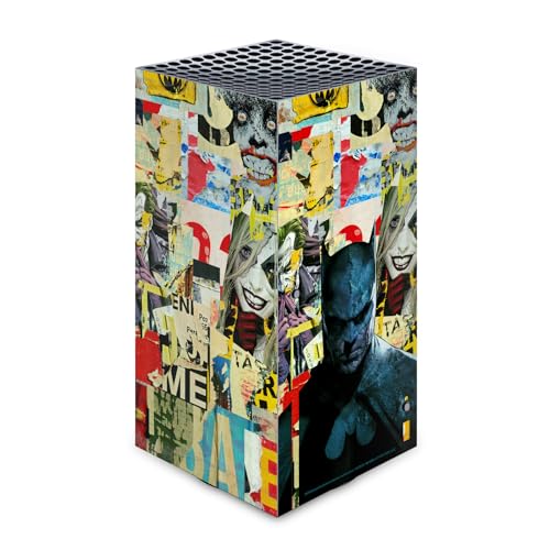 Xbox Series X skin vinyle Batman DC Comics autocollant de jeu console