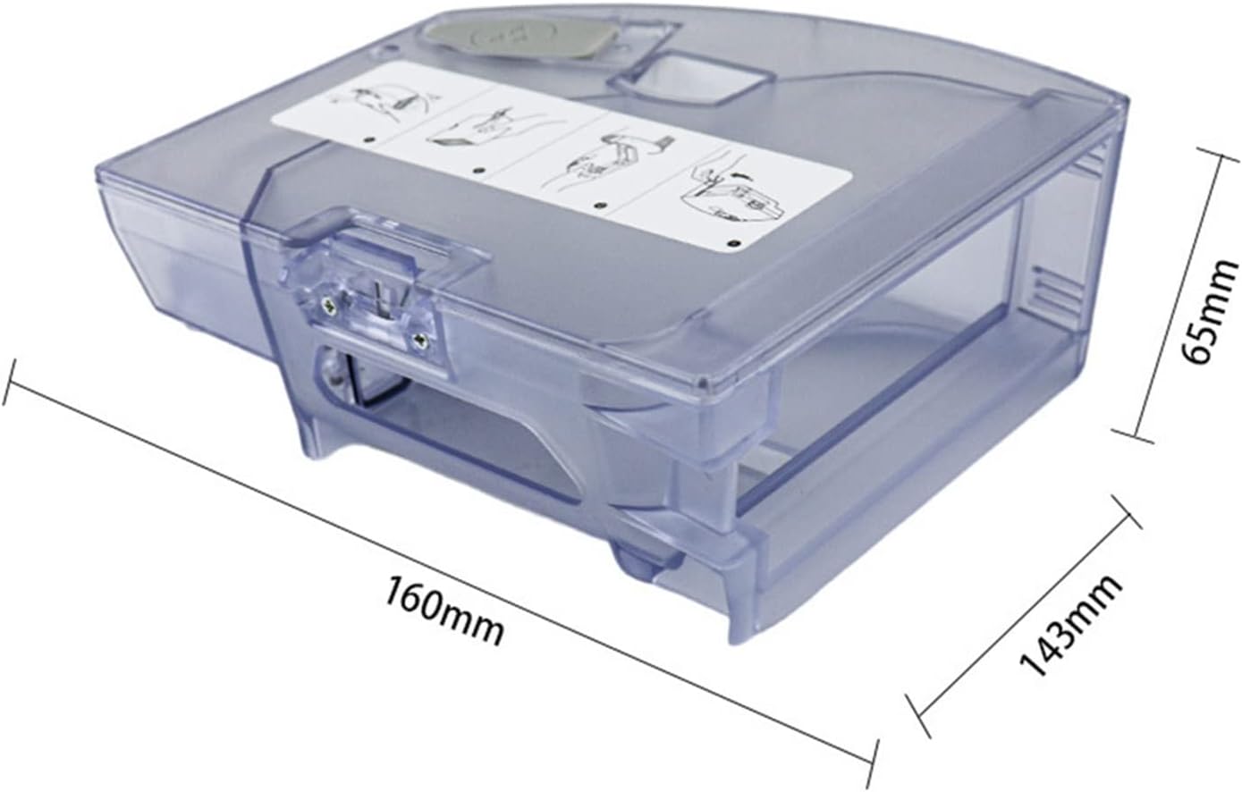 ViseNt Compatible for Roborock Q7 Max Q7 Max+ T8 .Spare Parts Dustbin Box Water Tank Dust Box Vacuum Cleaner