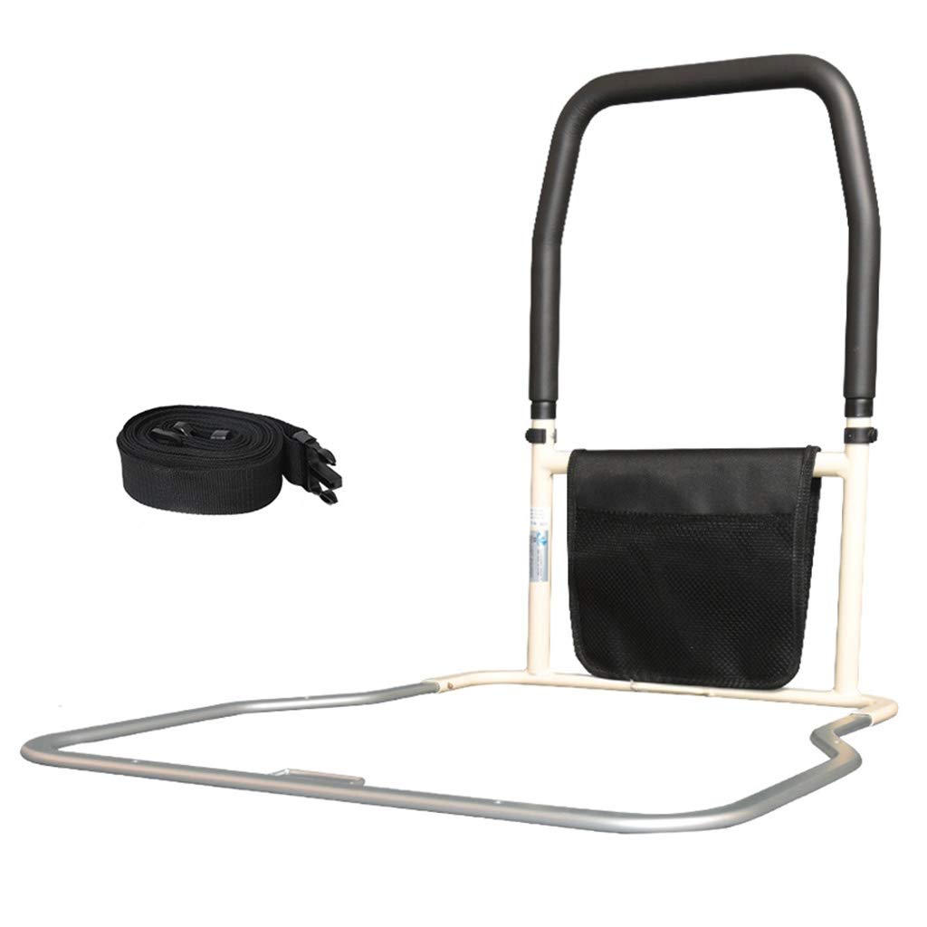 ZBBGTJK Bedside Handrail Elderly Foldable Bed Rail Adult Guardrail Bedside Armrests Anti-skid Shatter-resistant Railings (Color : B)