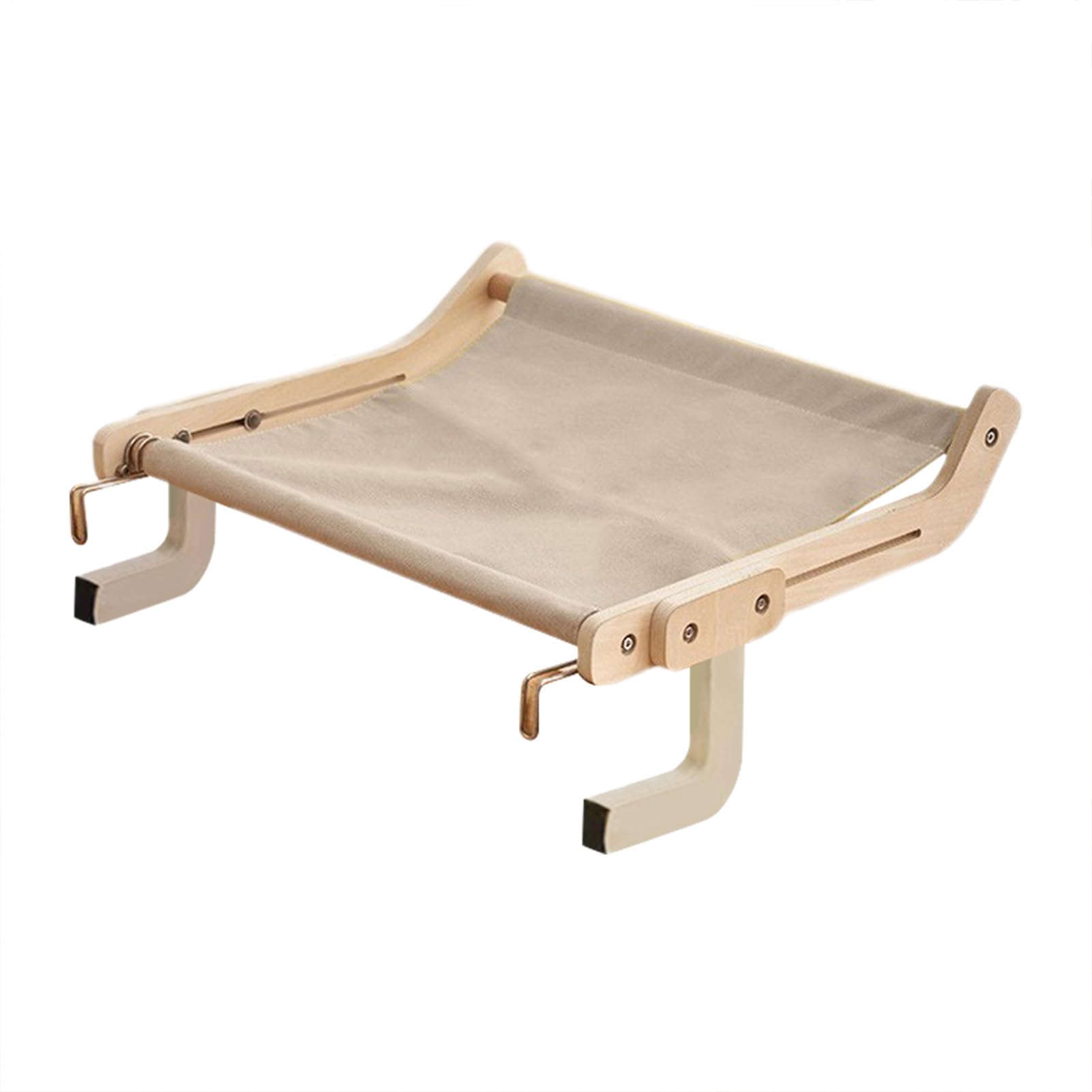 Adjustable Cat Window Perch - Space-Saving Hammock for Cats & Kittens, Cat Window Seat | Easy-To-Assemble Bed Seat, Perch, Bed for Windowsill, Bedside, Drawer, and Cabinet