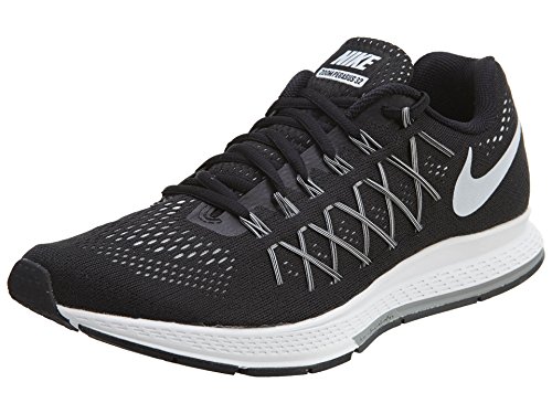 Nike Mens Air Zoom Pegasus 32 Running Shoes Black/Dark Grey/Pure Platinum White 11 Nike Mens Air Zoom Pegasus 32 Running Shoes Black/Dark Grey/Pure Platinum White 11
