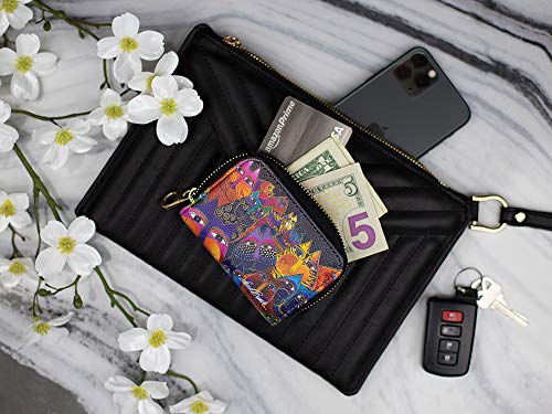 RFID Secure Armored Zipper Wallet by Laurel Burch (Fantasticats)4