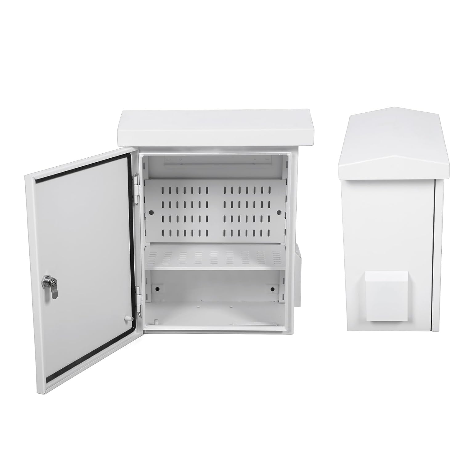 Electrical Junction Box Power Distribution Box Outdoor Weatherproof Dust Enduring for Industrial and Residential Use (400 * 300 * 200cm)