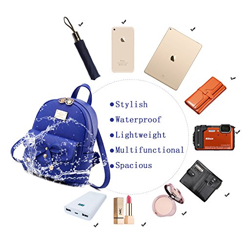 Lcfun Cute Mini Leather Backpack Fashion Small Daypacks Purse For Girls And Women #TOP3