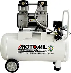 Motocompressor de Ar Motomil Cmo8/50, Branco