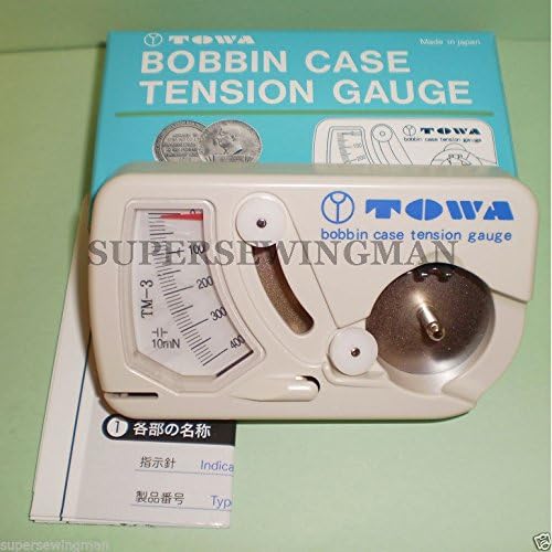 (Ship from USA) M STYLE TOWA JUMBO BOBBIN CASE TENSION GAUGE FOR INDUSTRIAL SEWING MACHINES TM3 *PLKHG484UY4329