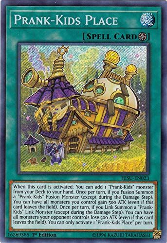 Amazon.com: Yu-Gi-Oh! - Prank-Kids Place - HISU-EN023 - Hidden Summoners -  1st Edition