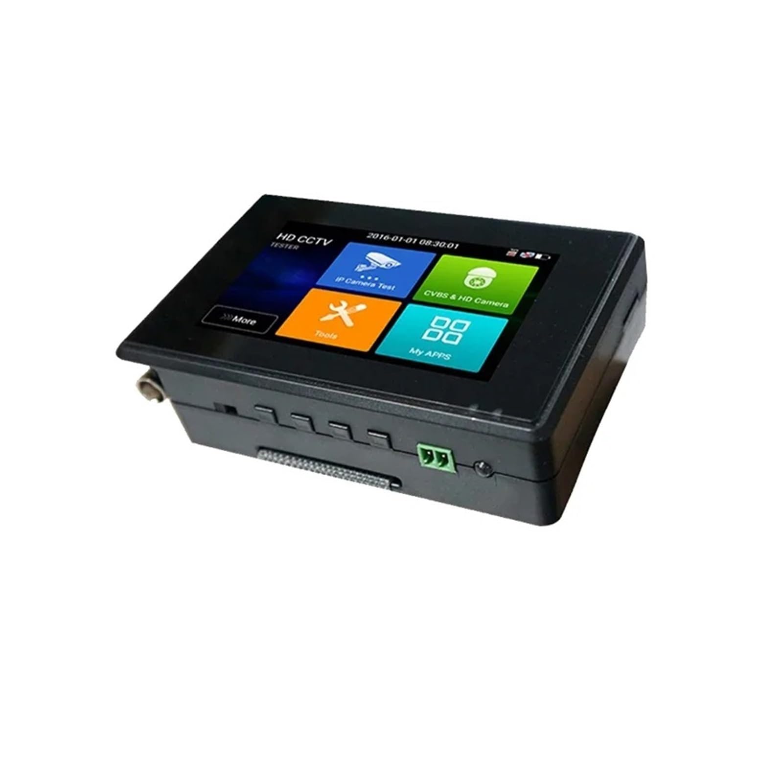 Probador de cámara CCTV IP analógica IPC1800plus para instalaciones rápidas en campo