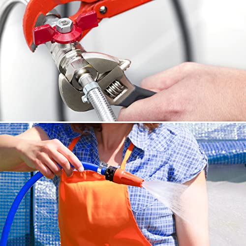 10-Pcs-Hose-Pipe-Clamps-Assortment-Kit-10-Sizes-7-18mm-Stainless-Steel-Mini-Injection-Adjustable-Tube-Fuel-Hose-Clips-for-Water-Pipe-Plumbing-Automotive-and-Mechanical-Application-14-16mm