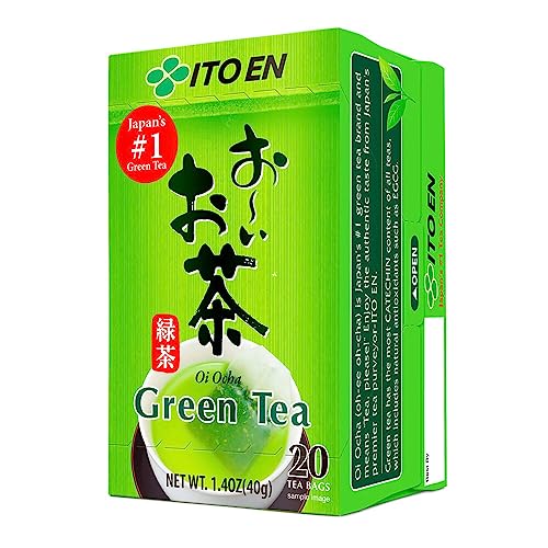ITOEN Oi Ohca Japanese Premium Green Tea (Matcha) Tea Bag (20 Tea Bags) 40g