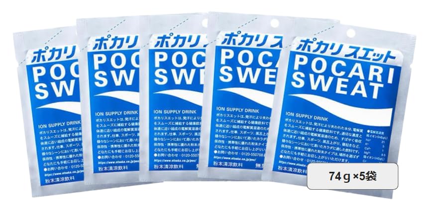 Amazon.co.jp: 大塚製薬 ポカリスエット 粉末パウダー 1L用（5袋