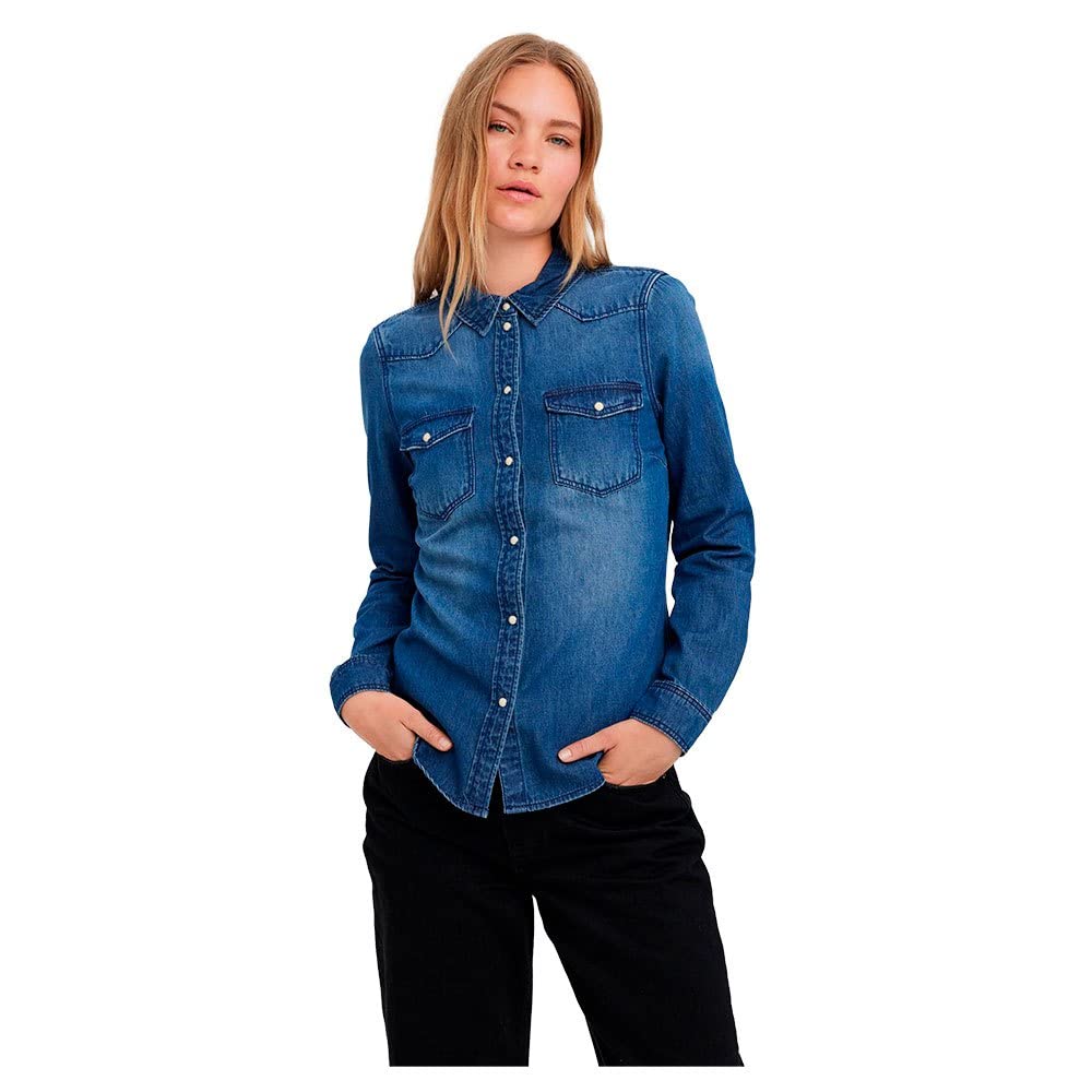 VERO MODA Female Jeanshemd VMMARIA Hemd