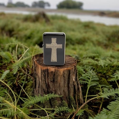 Encendedor Negro Black Lighter - Celtic Cross miniatura 6