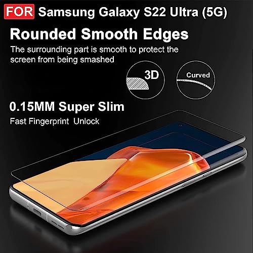 Image of OCTRIX Samsung S23 Ultra Tempered Glass Screen Protector, UV Glass Full Adhesive [Liquid Technology][Fingerprint Sensor Working] Glass Protector for Samsung Galaxy S23 Ultra 5G /HD
