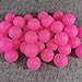 BIGTREE 50 juguetes para gatos con bolas de ping pong para decoración artesanal de Lotteria Beer Pong para fiestas, bomboneras, juguetes de agua, color rojo
