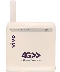 Modem Roteador ZTE MF253M Branco LTE VIVO - Desbloqueado