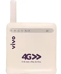 Modem Roteador ZTE MF253M Branco LTE VIVO - Desbloqueado