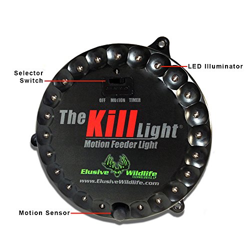 Elusive Wildlife The Kill Light Motion Activated Feeder Light - Green