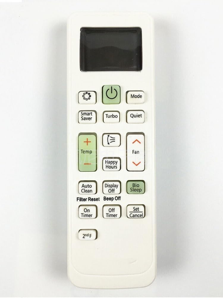 SIWAN | Ac Remote Compatible with Samsung Ac Remote (with Functions Happy Hours Bio Sleep Smart Saver (1 Years Warranty)
