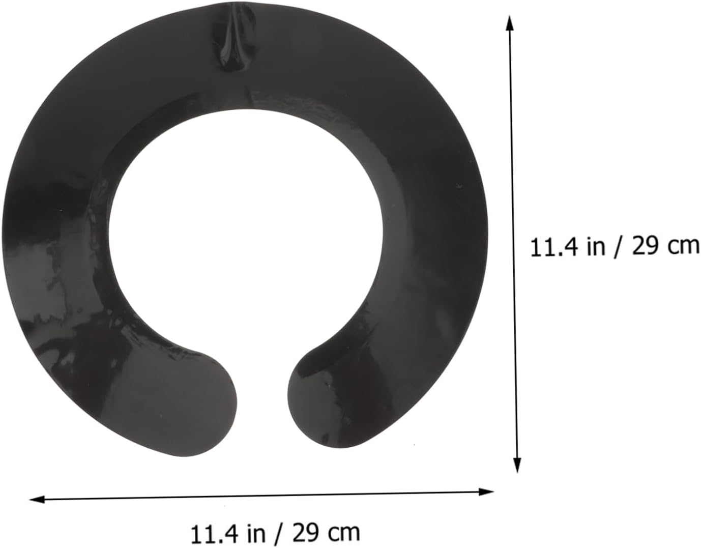 3pcs Silicone Hair Cutting Collar Neck Guard Non-Stick Hair Dye Cape for Hairdressers Protects Neck During Haircuts and Dyes for Salon and Home Use