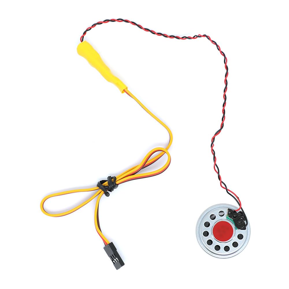 RC Car Horn Sound Simulator Speakers Sound Group for 1/10 1/8 RC Car Axial SCX10 Trxs TRX4 D90 YIKONG Upgrade Parts