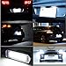 2pcs Car License Plate Light for Volkswagen VW Golf GTI CC Eos Scirocco Beetle Phaeton Rabbit Passat Error Free 3W 18 Led White Rear License Tag Lights Rear Number Plate Lamp Direct Replacement