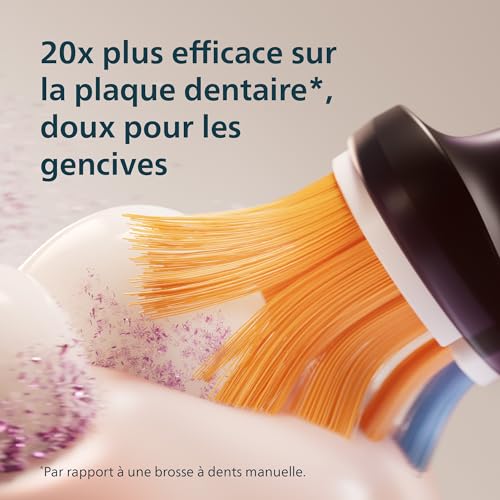 Philips Sonicare DiamondClean Prestige 9900 - brosse à dents électrique avec 1 tête de brosse A3 Premium tout-en-un et un boîtier de charge couleur bleu nuit (modèle HX9992/12)