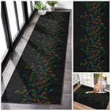 Largement Utilisé: Ce tapis de couloir antidérapant largement utilisé comme tapis de cuisine, tapis de passage, tapis d'entrée d’intérieur, tapis de sol, tapis de porte arrière, tapis de salle de bain, tapis de blanchisserie, tapis de salon, tapis de chevet de chambre, tapis décoration de la maison, tapis de couloir, tapis de bureau, tapis de hôtels, tapis de devant l'évier, tapis de garages, tapis de salles à manger, tapis entree bureau