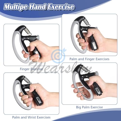 Wearslim Adjustable Hand Grip Strengthener 10-100KG - Image 5