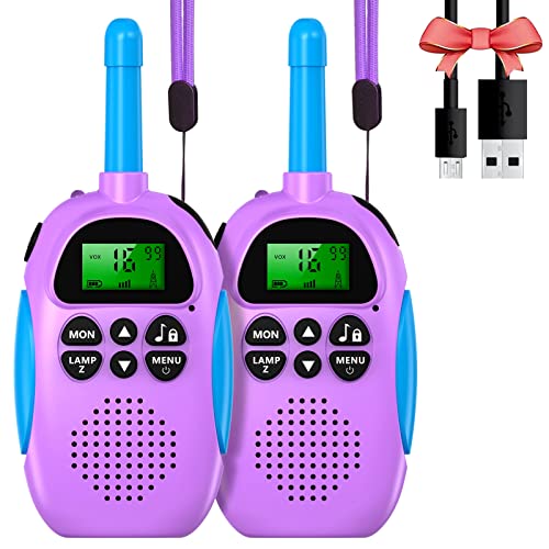 Walkie Talkie Niños Bateria Recargable 3 Marca uleway