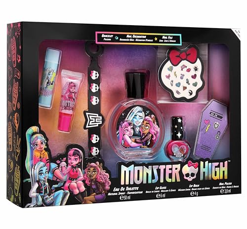 Monster High Estuche con EDT 50 ml y Kit de belleza