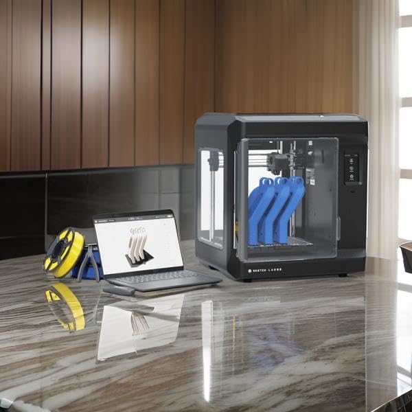 makerbot sketch 3d printer with fused deposition modelling print technology black large bundle with pla filament for sketch classroom and printers 10-pack 2 items
