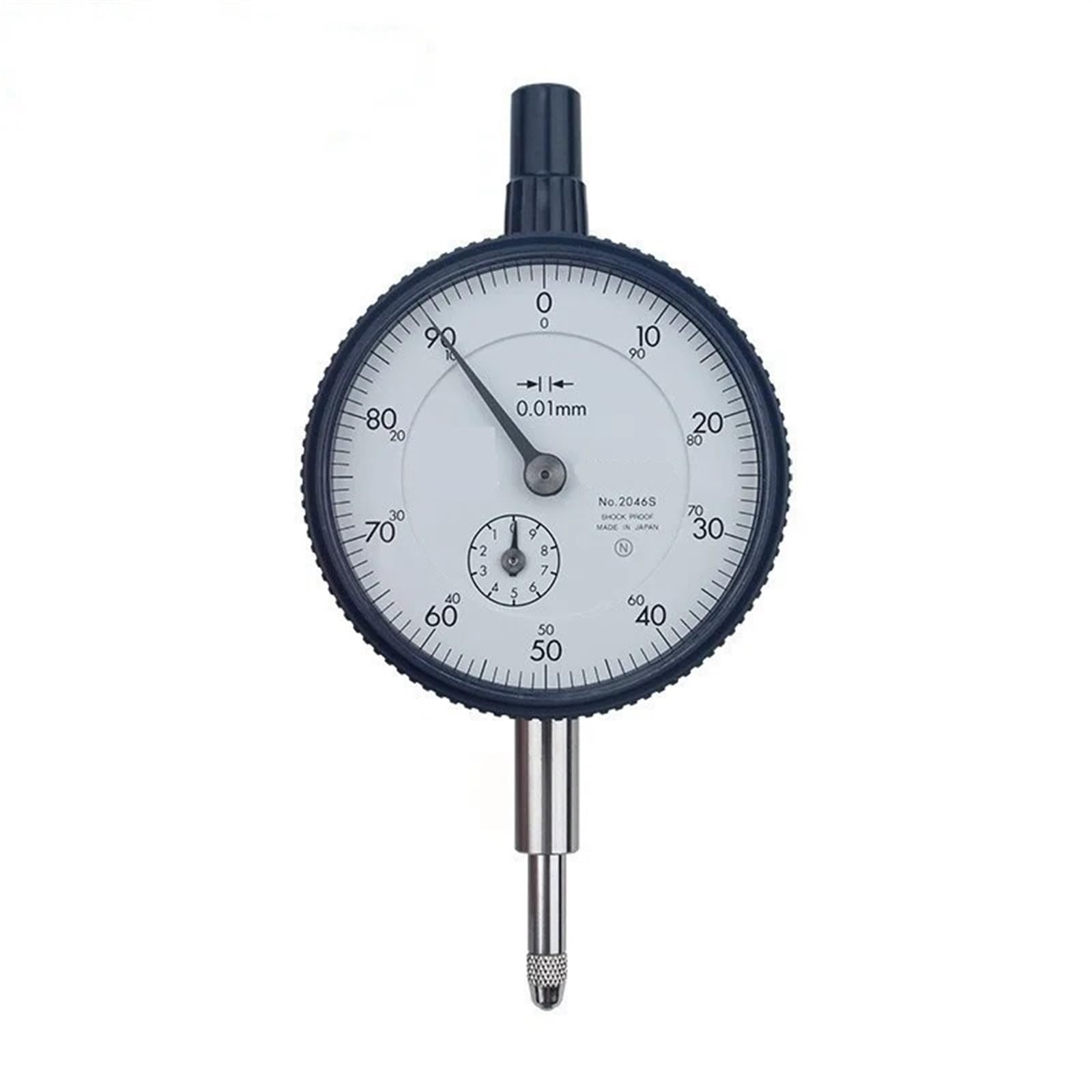 N. indicatore quadrante: 2046S Misuratore 0-10 mm Indicatore di risoluzione preciso 0,01 mm Strumento di misurazione