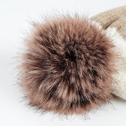 Ensemble bonnet écharpe gants garçon maille thermique - 5