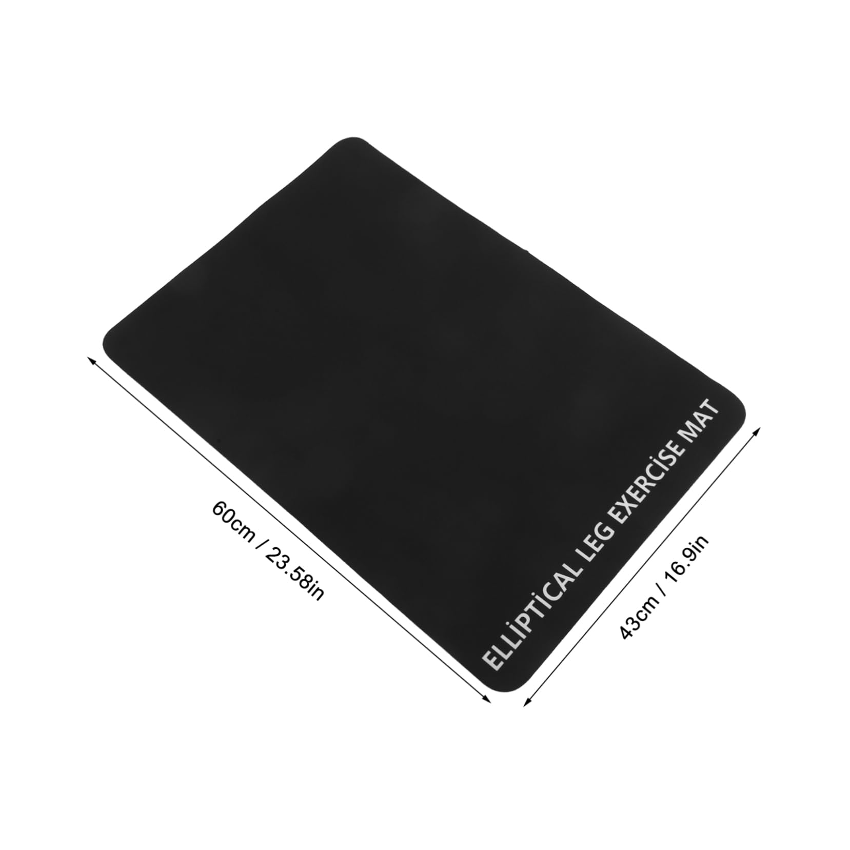 HANABASS Versatile Treadmill Shock Pad Non-Slip Workout Mat Noise-canceling Floor Pad Pu Anti-Vibration Mat