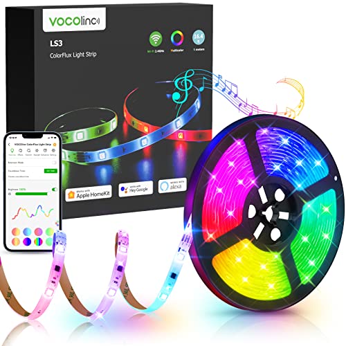 VOCOlinc HomeKit LED Streifen, 5m LED Streifen...