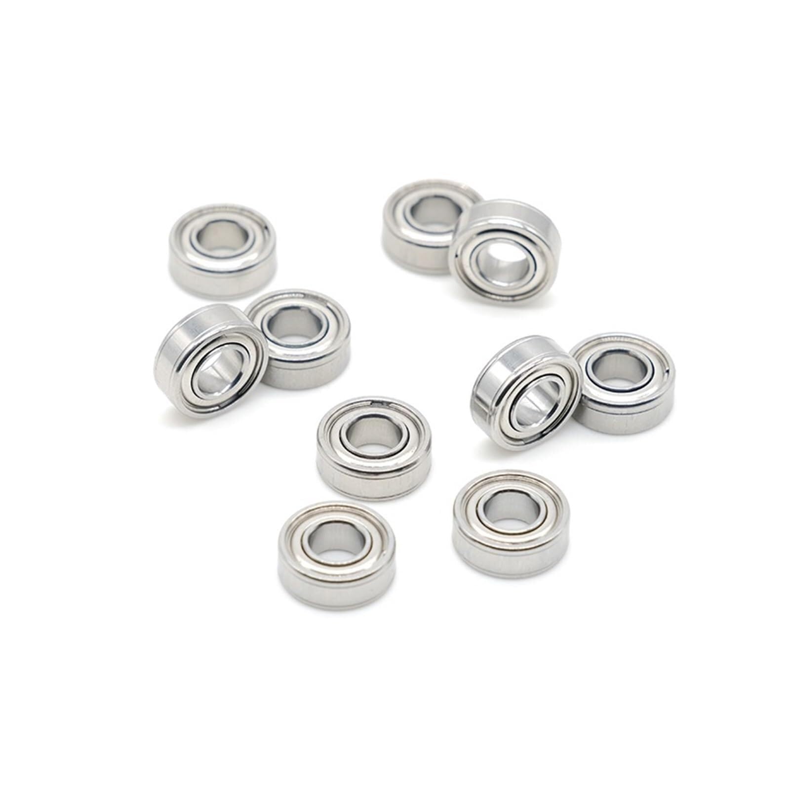 Namiar, 10 sztuk SMR115ZZ łożyska kołowrotka wędkarskiego 5x11x4mm ze stali nierdzewnej ABEC7 szczęście